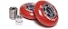 The Wave Street Surfing Wheel Set-Red Wheel Set