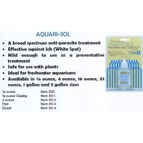 Aqprod Aquarisol 3 4Oz (6Pc) by Aquarium Products