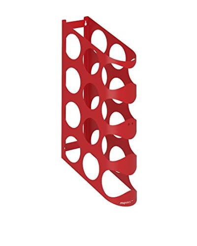 Mipiacemolto Portabottiglie Holes One Rosso