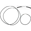 Rubber Cords Black 3Pc Set