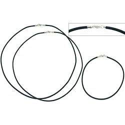 Rubber Cords Black 3Pc Set