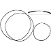 Rubber Cords Black 3Pc Set