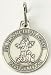 1" St. Francis of Assisi Religious "Protect My Pet" Collar Medallion
