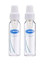 Dr. Brown's 2-pack 7-ounce Standard Feeding System Glass Baby Bottles