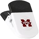 Mississippi State Bulldogs White Team Logo Magnetic Chip Clip
