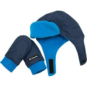 Columbia Earflap And Mitten Set