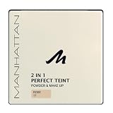 Manhattan 17322 Perfect Teint Powder & Makeup, rose