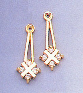 .25ct Diamond Earring Jackets