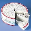 Birthday Cake Slice Treat Boxes (10PC)