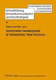 Sustainable development at universities : new horizons