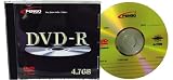 1-pack DVD-R Media 4.7GB Jewel Case Pengo Branded