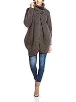 La Petite Parisienne Chaqueta Larga Sylvia (Gris)