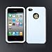 JKase® AT&T / Verizon CDMA Apple iPhone 4 / iPhone 4th Generation Streamline Series TPU Protective Skin Case with FREE S Stand, White [JKase Retail Packaging]