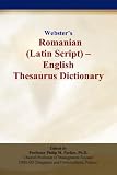 View Book 'Websters Romanian (Latin Script) - English Thesaurus Dictionary'