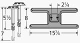 'Burner Asmby, H Twn 2.25 , Ci, 15.875 X 8; Jacuzzi, Sun, Turco'