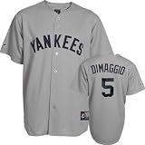 Joe DiMaggio New York Yankees Grey Cooperstown Replica Jersey