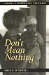 Don't Mean Nothing: Short Stories of Vietnam