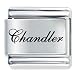 Jewelry : Name Chandler Italian Charms Bracelet Link