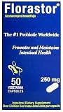 Florastor - The #1 Probiotic Worldwide (250mg - 50 Vegetarian Capsules)