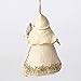 2016 Jim Shore Heartwood Creek White Woodland Santa Christmas Ornament 4053701