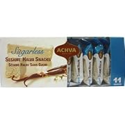 Achva Sugar Free Halva Snack Kosher Mini Bars 2 Packs