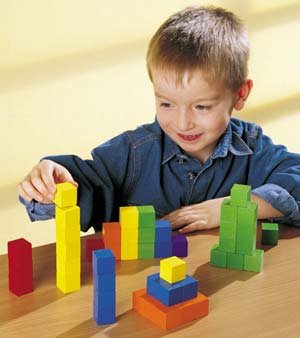 Childrens Toyshop  Toys : 1 inch Colored Cubes