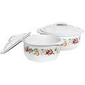 CorningWare Corelle Coordinates 4-Piece Casserole Bake and Serve Set, Chutney