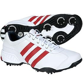 Adidas Mens University 3-Stripe Golf Shoes
