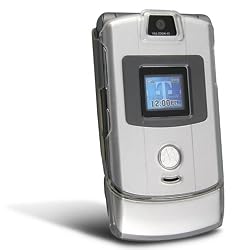 Prima Crystal Lucite RAZR Case - Case for cellular phone - crystal clear - Motorola RAZR