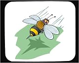 Decorated Mouse Pad with bug, insect, flight, animal, bee