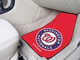 Washington Nationals universal fit Carpet 2 Pc Car Floor Mat (Rug)