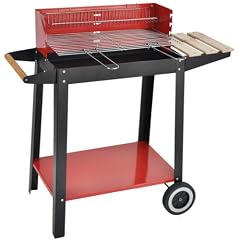 Oxid7 Barbecue Grill, Grillwagen, Holzkohlegrill mit R�dern