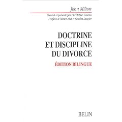 Doctrine et discipline du divorce : Edition bilingue fran�ais-anglais