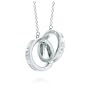 TIFFANY��Co. �e�B�t�@�j�[ �l�b�N���X 1837�C���^�[���b�L���O�T�[�N���y���_���g ���s�A���i