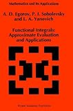 Functional Integrals: Approximate Evaluation and Applications (Mathematics and Its Applications)