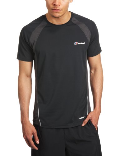 Berghaus Herren Funktionsshirt Active Base Crew Short-sleeve AM, black / thunder, XL, 4-34 Preisvergleich