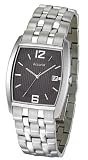 Accurist MB744BR Gents Stainless steel textured brown dial bracelet watch