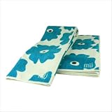 MUkitchen MUmodern Microfiber Dishtowel, Blue Poppy