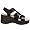 MIA Women's Canteen Platform Sandal,Black,8 M US