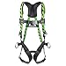 Miller Fall Protection AC-QC-D/UGN AirCore Harness with Side D-Rings, Universal, Green