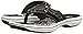 Clarks Women's Breeze Sea Flip Flop, Black, 8 B(M) US