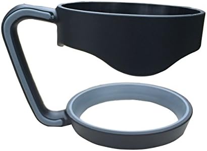 Cup handle for YETI Rambler 30 oz Tumblers Stainless Steel Cooler Mug - RTIC, SIC Cup And More(Black handle only)