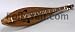 Folkcraft Black Walnut Teardrop Dulcimer With Weeping Heart Tone Holes