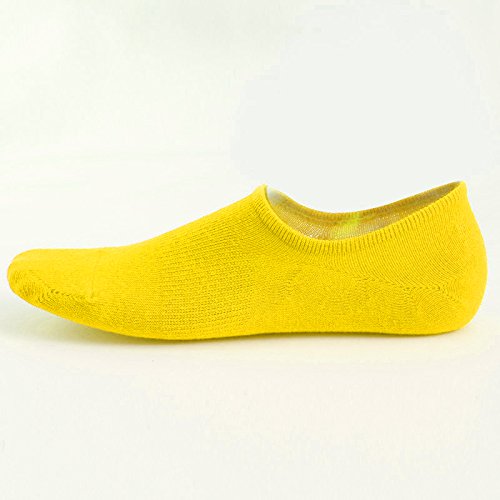 Mysuntown No Show Socks Anti-Slip Low Cut Cotton Liner Boat Socks 3 Pairs
