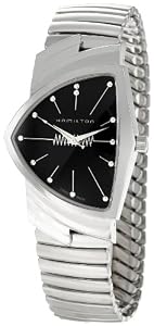 Hamilton Men's H24481131 Ventura Black Dial Watch