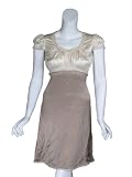 GIANFRANCO FERRE Cap Sleeve Silk Dress