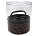 Planetary Design Airscape Glass Coffee and Food Storage Canister, 160 oz - Patented Airtight Lid Preserves Food Freshness