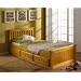 Solid Pine 3'0 Single Captain Cabin Bed with 3 Drawer Storage