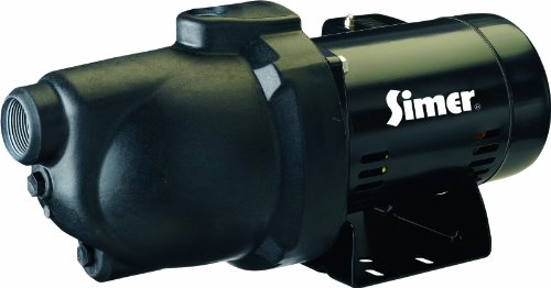 Simer 3105P 1/2 HP Shallow Well Jet Pump