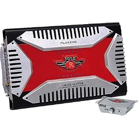 PYLE PLA-2580 1800-Watt 2-Channel Bridgeable MOSFET Amplifier - 900W x 2 channels